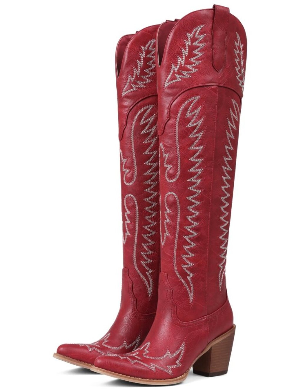 Cowboy Boots for Women Over The Knee Western Cowgirl Tall Boots